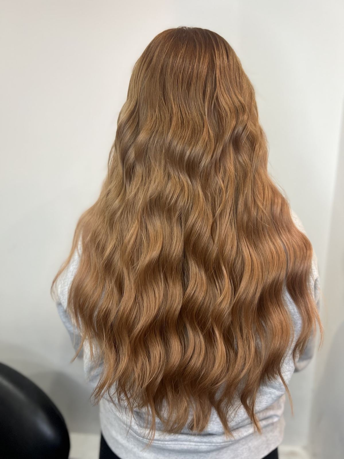A finished colour at ICONIC hairdressing